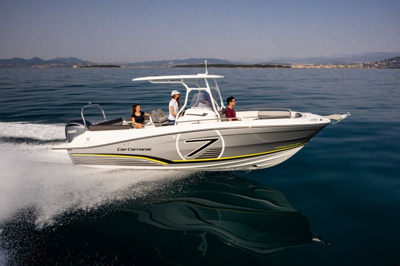 Jeanneau Cap Camarat 7.5 CC Serie3 vene valmiina merimatkalle