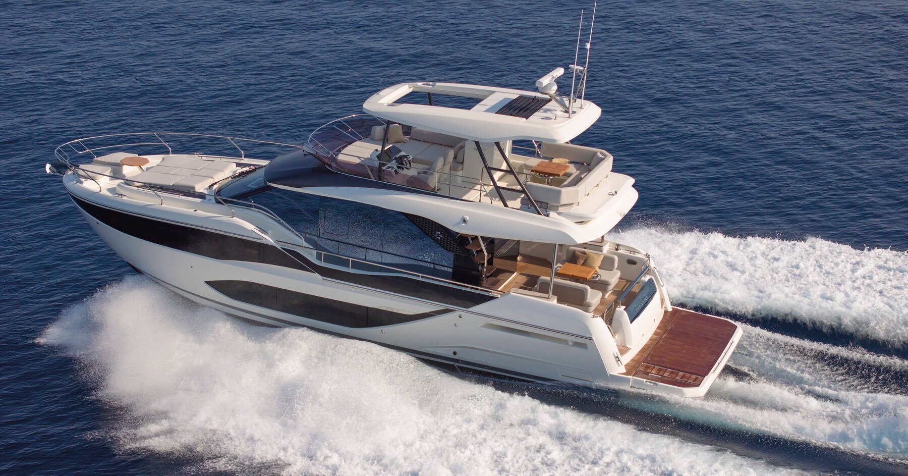 Prestige Yachts F5.7 for sale and at the Palma International Boat Show