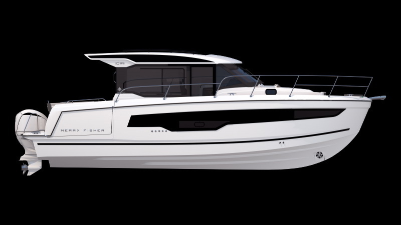 Uusi Merry Fisher 1095 COUPE Serie 2 sivuprofiili