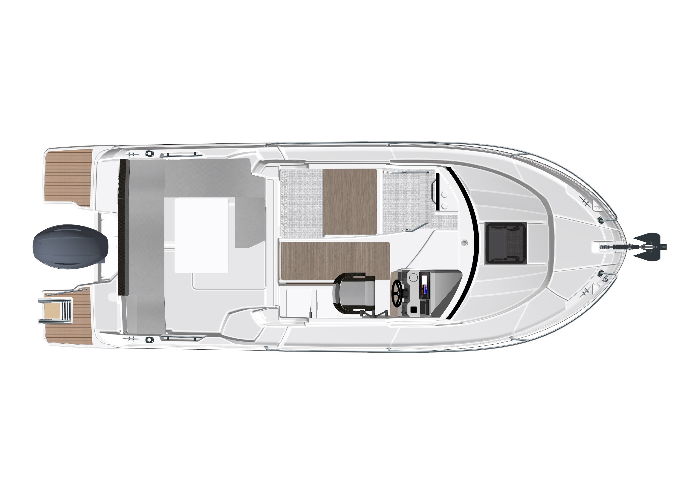 Jeanneau Merry Fisher 695 family cruiser boat